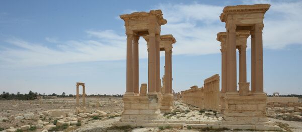Antik Palmira’dan geriye kalanlar - Sputnik Türkiye