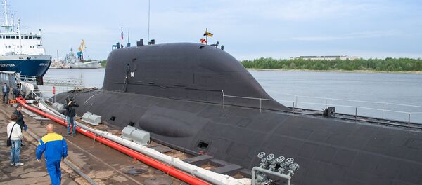 Severodvinsk'teki Sevmash limanındaki Rus denizaltısı Yasen K-560 - Sputnik Türkiye