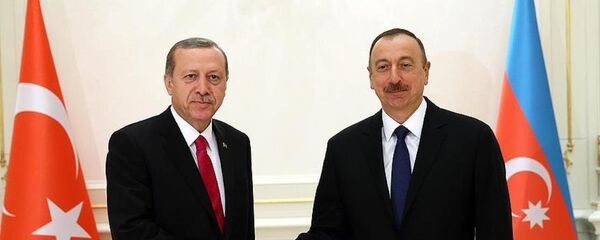 İlham Aliyev - Tayyip Erdoğan İlham Aliyev - Tayyip Erdoğan - Sputnik Türkiye