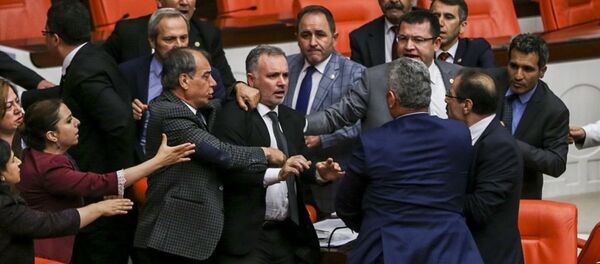 TBMM'de kavga - Sputnik Türkiye