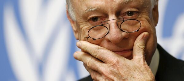 BM'nin Suriye Özel Temsilcisi Staffan de Mistura BM'nin Suriye Özel Temsilcisi Staffan de Mistura - Sputnik Türkiye
