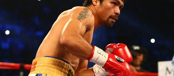 Filipinli boksör Manny Pacquiao - Sputnik Türkiye