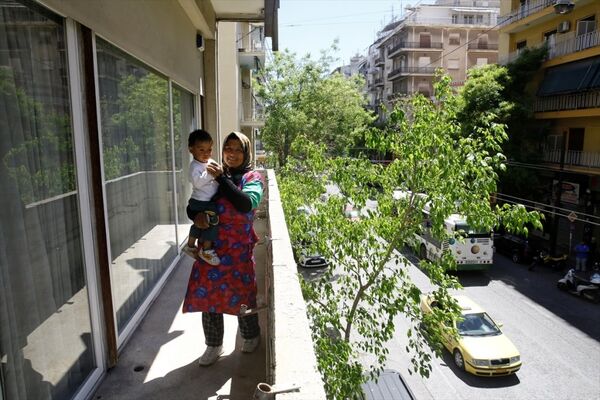 Atina'da sığınmacılar otel işgal etti - Sputnik Türkiye