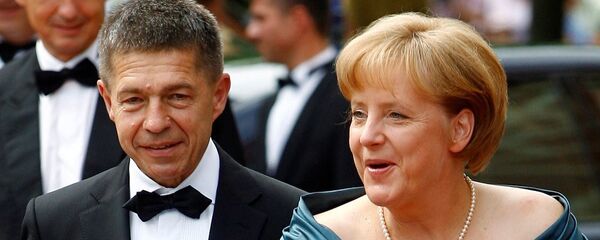 Joachim Sauer ve Angela Merkel - Sputnik Türkiye