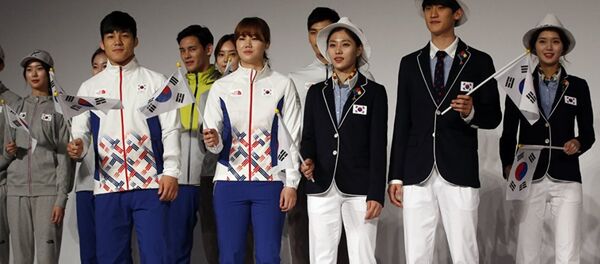 Güney Koreli sporcular - Sputnik Türkiye