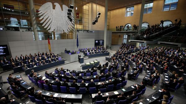 The German parliament Bundestag in Berlin, Germany - Sputnik Türkiye