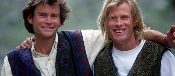 ABD'li dağcı Alex Lowe ve kameraman David Bridges - Sputnik Türkiye