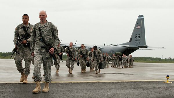 U.S. Paratroopers arrive in Estonia for NATO training - Sputnik Türkiye