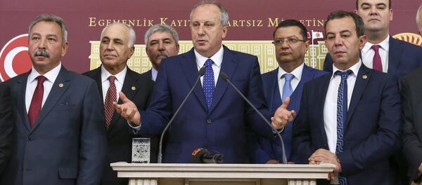 CHP Yalova Milletvekili Muharrem İnce CHP Yalova Milletvekili Muharrem İnce - Sputnik Türkiye