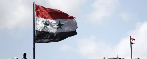 Suriye - Şam - Bayrak - Sputnik Türkiye