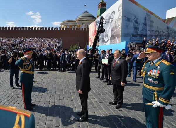 Rusya Devlet Başkanı Vladimir Putin Zafer Günü'nde - Sputnik Türkiye