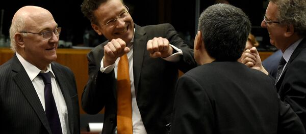 Jeroen Dijsselbloem - Öklid Çakalotos - Sputnik Türkiye