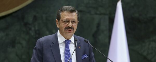 Türkiye Odalar ve Borsalar Birliği (TOBB) Başkanı Rifat Hisarcıklıoğlu. - Sputnik Türkiye