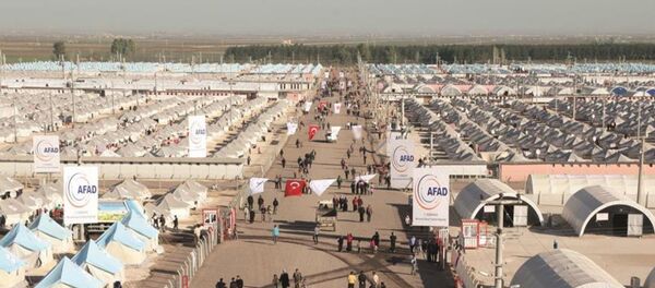 sığınmacı kampı - Sputnik Türkiye