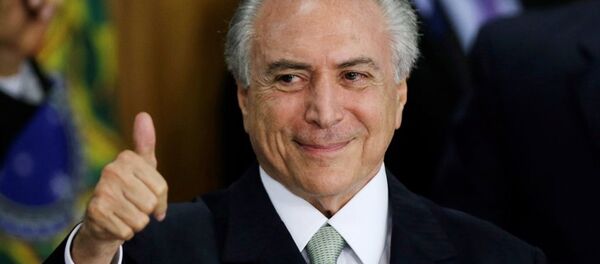 Michel Temer - Sputnik Türkiye