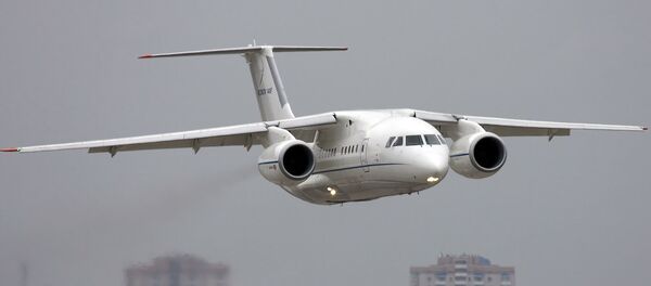 Antonov şirketinin ürettiği An-158 tipi yolcu uçağı - Sputnik Türkiye