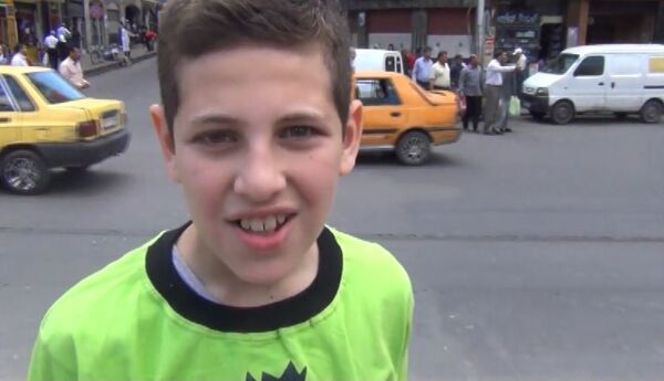 Suriyeli çocuk Beşar el Fureyh  - Sputnik Türkiye