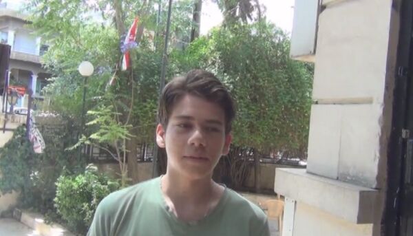 Suriyeli çocuk Saramdi  - Sputnik Türkiye