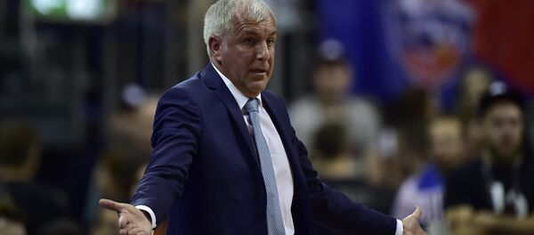 Fenerbahçe Basketbol Takımı Başantrenörü Zeljko Obradovic - Sputnik Türkiye