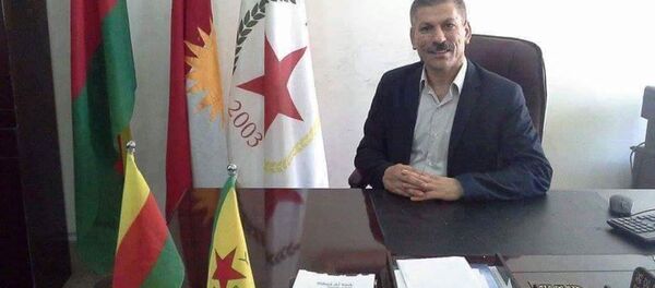 PYD Irak Kürt Bölge Sorumlusu Xerip Huso - Sputnik Türkiye