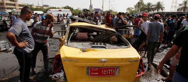 Bağdat'ta bombalı saldırı Bağdat'ta bombalı saldırı - Sputnik Türkiye
