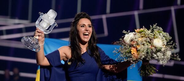 Eurovision'da birinci olan Kırım Tatarı Jamala. - Sputnik Türkiye