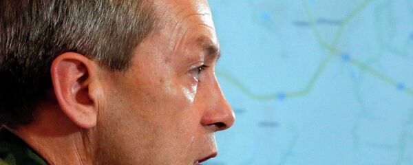 Donetsk Savunma Bakanlığı yetkililerinden Eduard Basurin. Donetsk Savunma Bakanlığı yetkililerinden Eduard Basurin. - Sputnik Türkiye