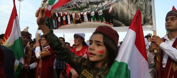 IKBY'de ‘Referanduma Destek Karnavalı’ - Sputnik Türkiye