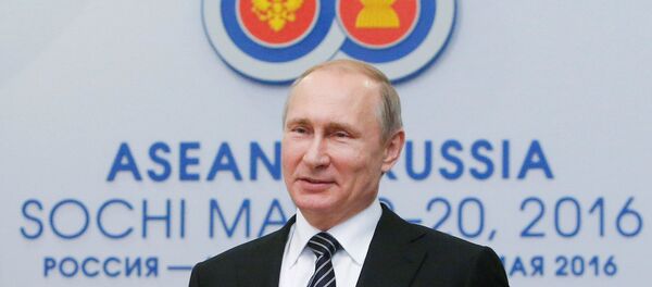 Rusya Devlet Başkanı Vladimir Putin, ASEAN liderleri toplantısı için Soçi'de. - Sputnik Türkiye