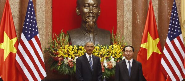 Barack Obama - Tran Dai Quang - Sputnik Türkiye