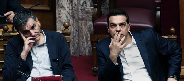 Öklid Çakalotos - Aleksis Çipras - Sputnik Türkiye