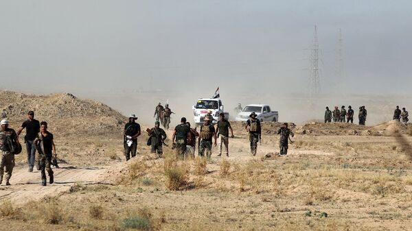 Irak'ta ordu ve hükümet yanlısı güçler Felluce'yi IŞİD'den geri almak için ilerliyor. - Sputnik Türkiye