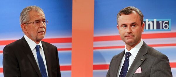 Norbert Hofer - Alexander van der Bellen - Sputnik Türkiye