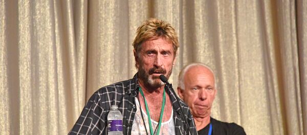 Libertarian Candidate for President John McAfee - Sputnik Türkiye