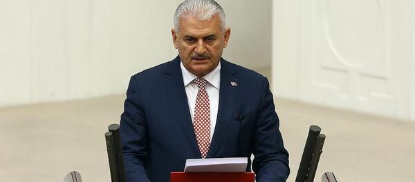 AK Parti Genel Başkanı ve Başbakan Binali Yıldırım, 65. hükümet programını TBMM Genel Kurulu'nda sundu. - Sputnik Türkiye