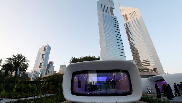 Dubai'de 3D yazıcıyla bina yapıldı - Sputnik Türkiye