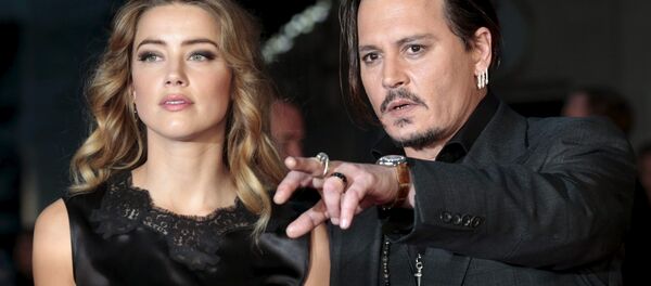 Johnny Depp ile Amber Heard - Sputnik Türkiye