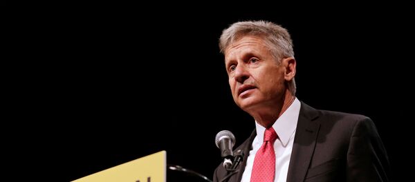 ABD’de Libertenyen Parti’nin başkan adayı Gary Johnson - Sputnik Türkiye