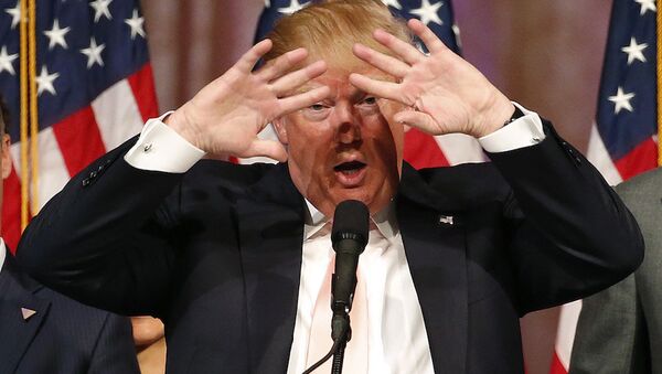 ABD başkanlık yarışının Cumhuriyetçi adayı Donald Trump. - Sputnik Türkiye
