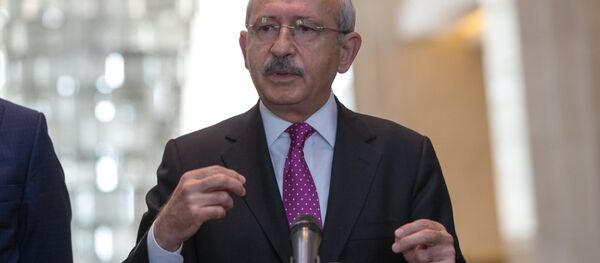 CHP Genel Başkanı Kemal Kılıçdaroğlu, JW Marriot Otel'de AB ülkelerinin büyükelçileriyle kahvaltıda bir araya geldi. Kılıçdaroğlu, kahvaltı sonrası açıklamalarda bulundu. - Sputnik Türkiye