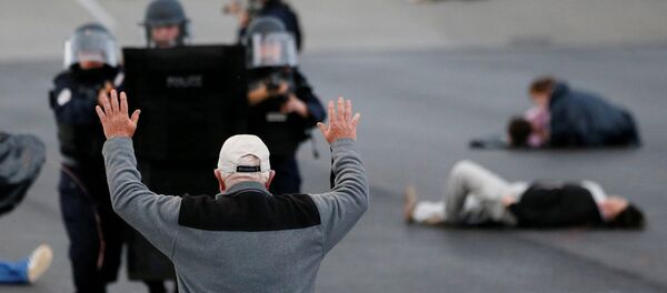 Fransız polisi, Euro 2016 için tatikat düzenledi. - Sputnik Türkiye