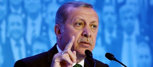 Cumhurbaşkanı Recep Tayyip Erdoğan, Türkiye İhracatçılar Meclisi (TİM) 23. Olağan Genel Kurulu ve İhracatın Şampiyonları Ödül Töreni'ne katılarak konuşma yaptı. - Sputnik Türkiye