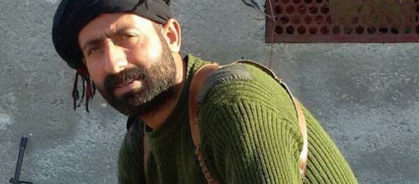 Menbiç Askeri Meclisi komutanlarından Ebu Leyla. - Sputnik Türkiye