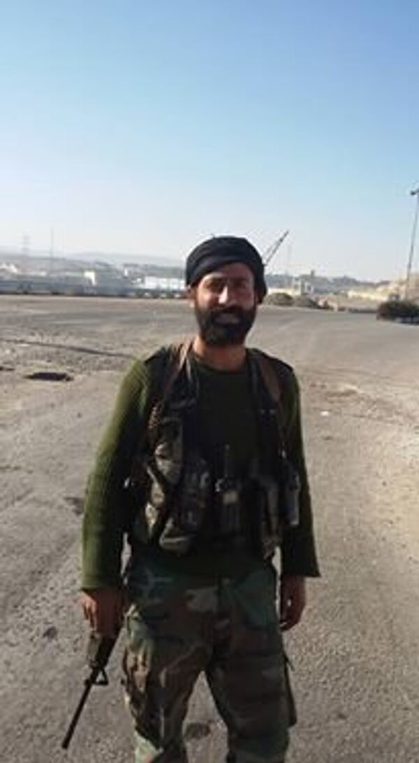 Menbiç Askeri Meclisi komutanlarından Ebu Leyla. - Sputnik Türkiye