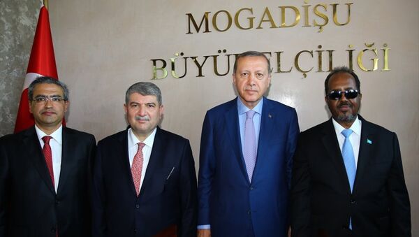 Cumhurbaşkanı Erdoğan - Türkiye'nin Mogadişu Büyükelçiliği - Sputnik Türkiye
