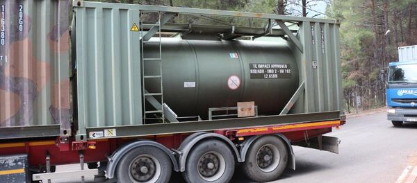 Suriye’den gelebilecek olası tehditlere karşı NATO bünyesinde Kahramanmaraş’a konuşlandırılacak İtalya Hava Savunma Sistemi’nin malzemeleri ve İtalyan askerler kente ulaştı. - Sputnik Türkiye