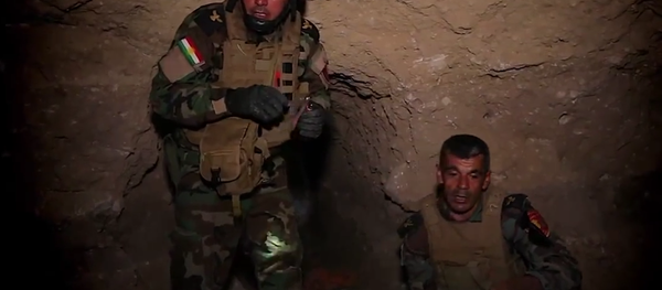 Peşmerge güçleri, IŞİD’in sakladığı bombaları imha etti - Sputnik Türkiye