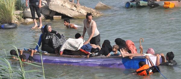 Felluce'den kaçış - Sputnik Türkiye