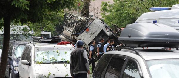 Patlamanın ardından İstanbul Üniversitesi'nin Beyazıt kampüsündeki tüm sınavlar iptal edildi. - Sputnik Türkiye