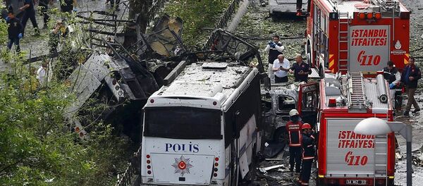 İstanbul - Vezneciler - Patlama - Sputnik Türkiye